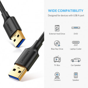 Kabl USB3.0 A muški-USB3.0 A muški gold 2.0m - Img 2