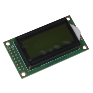 LCD displej 2x8 karaktera zeleni