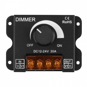 LED Dimer 12V-24V 30A – PWM Regulator jačine za LED trake (360W-720W) - Img 2