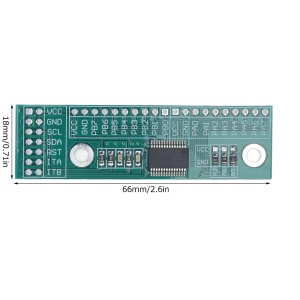 MCP23017 I2C I/O Expander - Modul za proširenje 16 pinova - Img 2