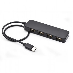 Mikro USB C hub sa 4 USB2.0 A porta