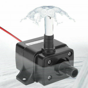 Mini potapajuća pumpa za Vodu 12V (240 L/h) Bez Četkica - za Akvarijume i Navodnjavanje - Img 1