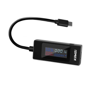 Multifunkcionalni USB-C Tester i Voltmetar Ampermetar KWS-065C - Digitalni Merač Napona i Struje / Tester za punjače - Img 7