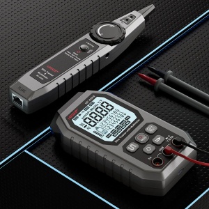 NOYAFA NF-8509 2-u-1 Tester mrežnih kablova i Digitalni Multimetar – PoE, TDR, NCV - Img 4