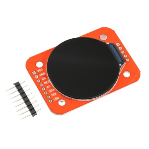Okrugli TFT LCD Displej 1.28" 240x240 GC9A01 SPI sa Čitačem SD Kartica (TF slotom) - za Arduino / ESP32