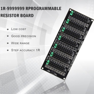 Otporna dekada 1Ω - 9.99MΩ, 0.5W precizna programabilna ploča - Img 4