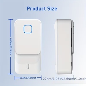 Pametni WiFi Senzor Curenja Vode i Poplave Tuya / Smart Life sa Sirenom - Img 3