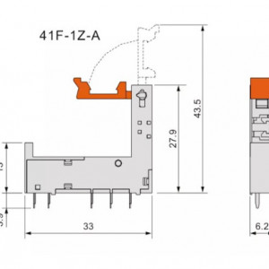 Podnožje releja 41F-1Z-A - Img 2
