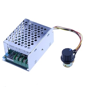 PWM Regulator Brzine DC Motora 30A 6V-16V sa Displejem i Kućištem - Img 2