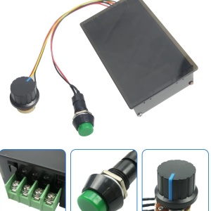 PWM Regulator Brzine DC Motora 6V-60V 30A sa Digitalnim Displejem - Img 6