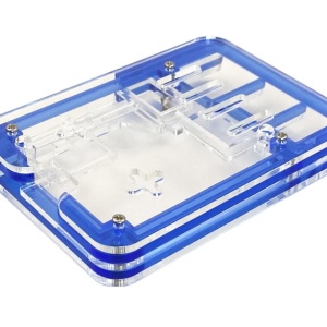 RaspberryPi 5 kućište akrilno/plavo