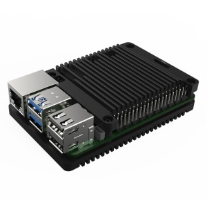 RaspberryPi 5 kućište metalno (open) crno EDATEC