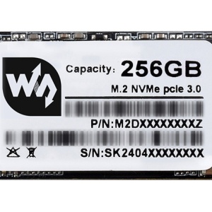 RaspberryPi 5 M.2 NVME 2242 256GB SSD