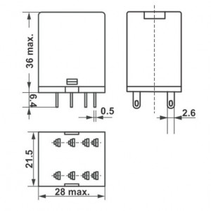 Rele MY2NJ 230VAC - Img 3