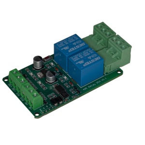 Relejni modul 2CH 12VDC ModBus RTU
