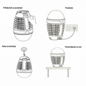 Sijalica za eliminaciju komaraca "2 u 1" - Img 4