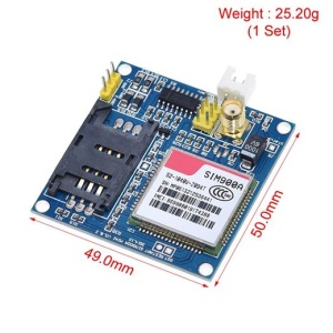 SIM900A GSM GPRS bežični modul 900/1800MHz sa antenom za Arduino i mikrokontrolere - Img 3
