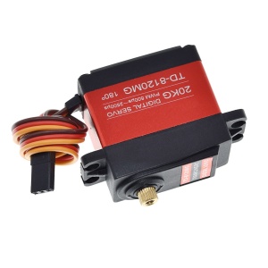 TD-8120MG Digitalni Servo Motor 20kg 180 Stepeni Vodootporan sa Metalnim Zupčanicima - Img 6