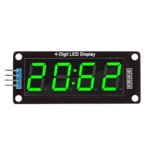TM1637 LED Displej Modul 4 Cifre 0.56" za Arduino - Zeleni