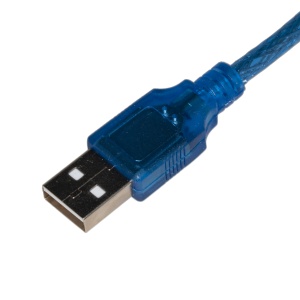 USB-C na USB-A kabl (30cm) plavi – za Arduino Nano (Type-C) i ESP32 - Img 2