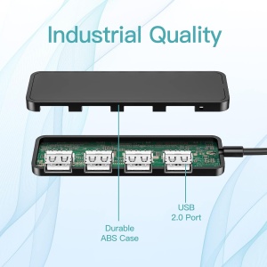 USB hub USB2.0 A M-4xUSB2.0 A F - Img 5