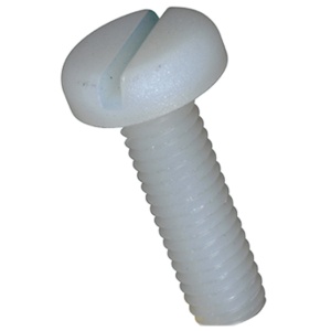 Vijak ravni M3x6 plastični
