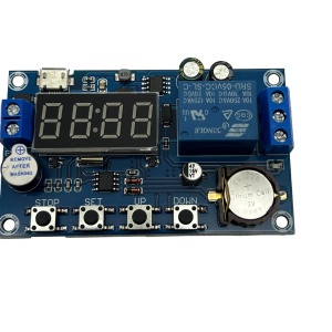 Vremenski Relej Tajmer Modul sa LED Displejem i RTC Satom 5V-60V