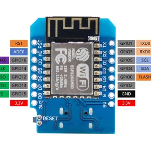 WeMos D1 Mini Type-C ESP8266 WiFi Razvojna Ploča (Arduino) - Img 4