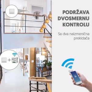 WiFi smart modul prekidač 1CH 1x10A (za ugradnju u doznu) - Img 5