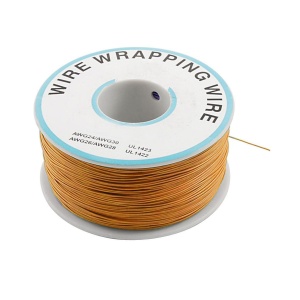 Žica za šemiranje AWG30 narandžasta 250m - Puna žica za prototipovanje (Wire Wrap)