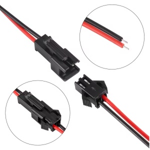 2-Pin JST SM Konektor Sa Kablom (Muški i Ženski Set) - za LED Trake i Elektroniku - Img 1