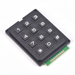 3x4 Matrična Tastatura (Keypad) Modul sa 12 tastera - za Arduino / Raspberry Pi / ESP32 - Img 3