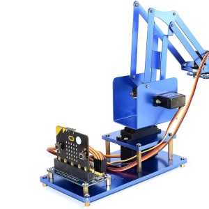 4-DOF Edukativna Metalna Robotska Ruka sa Servo Driverom - Kit za micro:bit - Img 4