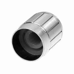 Aluminijumska kapica za potenciometar 6mm – Srebrna (15x17mm) - Img 3