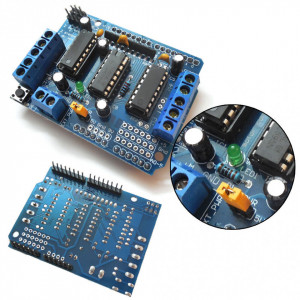 Arduino L293D Motor Drajver Šild (Shield) za DC i Steper Motore – Kontroler Motora - Img 6