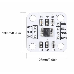 AS5600 Magnetni Enkoder - Senzor Ugla i Pozicije 12-bit - Img 3