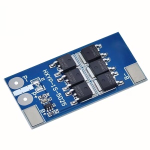 BMS Zaštita za 1S Li-Ion Bateriju 3.7V 24A HXYP-1S-5025