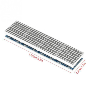 Četvorostruki LED dot matrix modul 8x8 zeleni - Img 7
