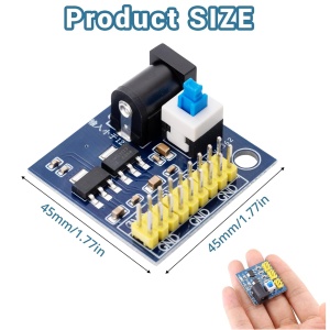 DC-DC Step-Down Modul Napajanja 12V na 5V i 3.3V AMS1117 - Img 6