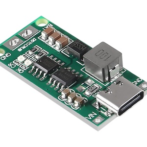 DC-DC Step-Up Modul za Punjenje 18650 Li-Ion Baterija USB-C (2S / 3S / 4S)