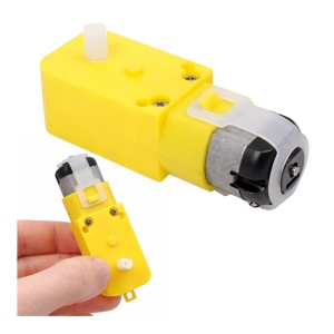 DC Motor sa Reduktorom 3-12V za Robot Automobil - Žuti TT Motor