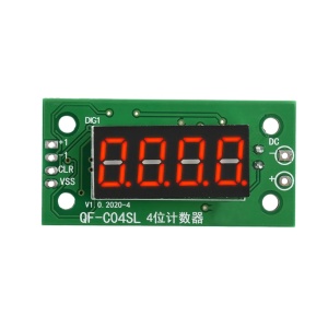Digitalni Brojač Impulsa 0-9999 sa LED Displejem DC 4-25V - Img 2