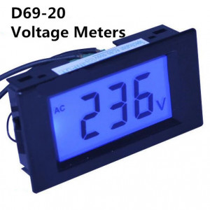 Digitalni LCD voltmetar 0-500VAC