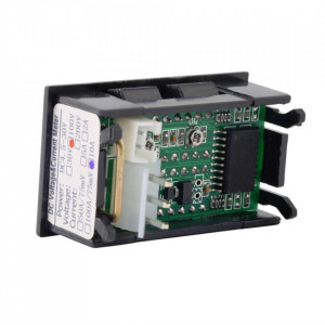 Digitalni Voltmetar i Ampermetar DC 100V 10A ugradni - Img 4
