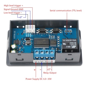 Digitalni Vremenski Relej XY-WJ01 12V 24V – Timer Modul s LCD Ekranom - Img 4