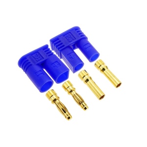 EC2 Konektori Set (Muški + Ženski) - 2.0mm Pozlaćeni Banana utikač za RC baterije