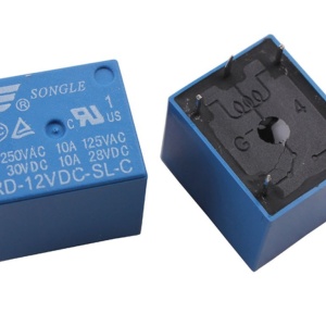 Elektromagnetni Relej Songle SRD-12VDC-SL-C 12V 10A 250VAC SPDT 5-pin - Img 3