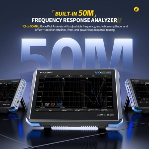 FNIRSI DPOS350P Digitalni Osciloskop 350MHz 1GSa/s - 4-u-1 Tablet Instrument - Img 8