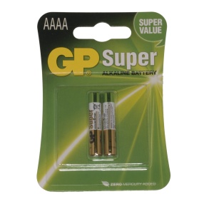 GP Super Alkaline AAAA Baterije 1.5V (LR61) - Pakovanje 2 komada
