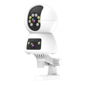 IP WiFi Smart Kamera sa dva objektiva - Dualna unutrašnja kamera 2MP+2MP - Img 3